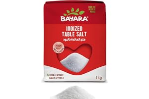 Bayara Iodized Table Salt, 1 Kg