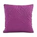 Produktbild Vovotrade Reine Farben Sofa Taillen-Wurf-Kissen Abdeckungs Ausgangsdekor Kissen Abdeckungs Fall 16.9X16.9 " (Lila)