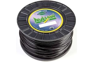 MATIJARDIN Fil débroussailleuse nylon Nylsaw 4 mm x 74 m cranté bobine