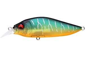 Megabass Flap Slap Lbo Seethrough Mat Tiger - 7.7cm - 13g - Silent - Suspending - F.Slap LBO SEET MT