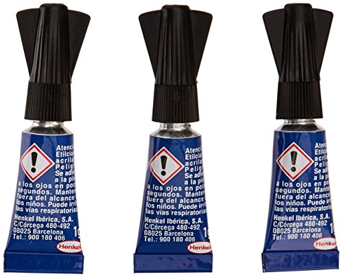 Loctite Super Glue-3 Minitrio  adhesivo universal instant  neo  3 x 1 gr