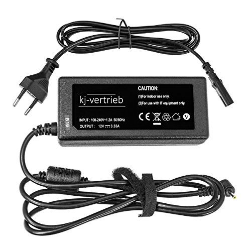 Ladegerät, Netzteil 100-240V für Samsung Chromebook XE303C12, Ativ 500, Ativ 700 - 12V 3.3A 40W - 2.5mm x 0.7mm