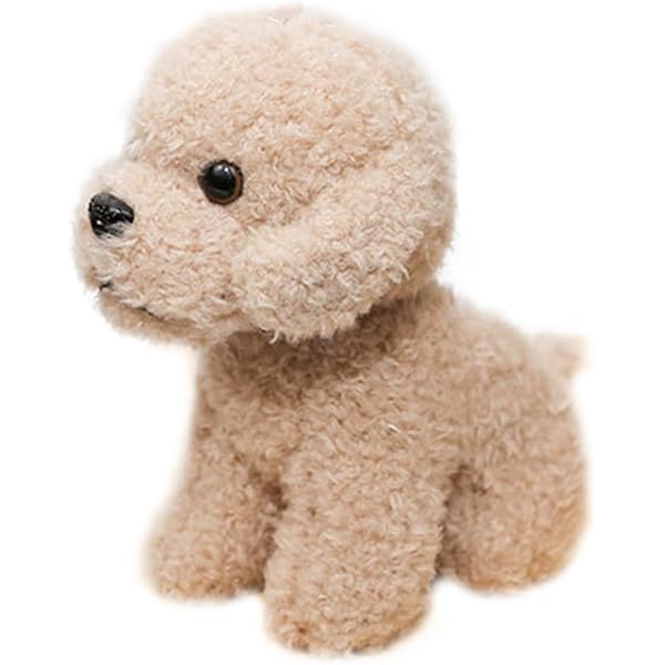 Apricot Lamb Portachiavi Peluche A Forma Di Cane Bassotto – Morbido Giocattolo Per Zaino – 14 Cm – Marrone
