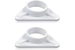 KEMUZ 2 Stück wasserhahn befestigung Kunststoff Spülenverstärkung Stabilisator für Armaturen für Armaturen auf Edelstahlspülen Kunststoff und einfache Montage