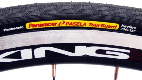 Panaracer Pasela TG Tyre in Black 700 X 25 C, BLACK