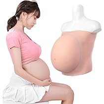 Cersalt Costumes De Faux Ventre, Respirant Facile à Porter Faux Ventre De Grossesse Pour La Formation Médicale Pour Les Représentations à L'écran Pour
