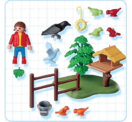 Imagen 2 de Playmobil Casita de Pájaros con Niño
