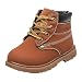 Produktbild Sannysis Winter Warm Schuhe Kinder Wildlederschuhe Oxford Schnürhalbschuhe Weiche Sohle Turnschuhe Freizeitschuhe Lauflernschuhe