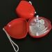 Produktbild Zantec Erwachsene/Kind Erste Aids Beatmungsbeutel Rescue Pocket CPR Maske mit Einwegatemventil Not Selbstrettung Werkzeug