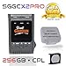 Price comparison product image 256GB Street Guardian SGGCX2PRO Sony STARVIS IMX-291 Exmor-R Sensor, WDR, USB/OTG Android Card Reader GPS CPL Filter