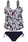 Petit Amour Damen Umstandsbademode – Umstandstankini Set CAMERON MAXI CUP Größen Cup D-E PA-SW-0185AB+ - 3