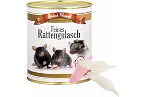 4YOUDESIGN 4you Design 1-er Feines Rattengulasch aus der Dose Geschenk für Männer, Frauen, Kinder, Lustiges Geschenk zu Weihnachten oder als Wichtelgeschenk, Kollegenabschied, Scherzartikel ohne Alkohol
