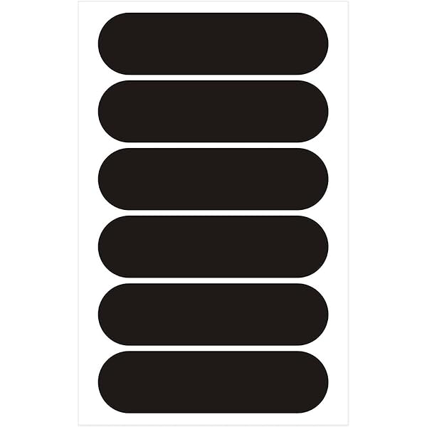 Autocollants Réfléchissants 3M Pour Casque Moto - Forme Ovale Ou Rectangle - 70x18 Mm - Sécurité Nocturne