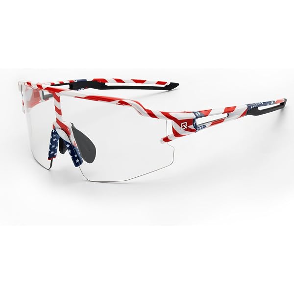 Lunettes De Cyclisme Photochromiques FOSDICK – Anti-UV400, Verres Polycarbonate, Monture TR90 Légère Pour Homme, Femme Et Enfant