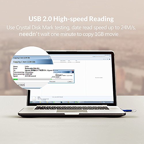 LEIZHAN PenDrive Chiavetta USB 32GB Memory Sticks OTG(On the Go) 2 in 1(Micro USB & USB 2.0) Dispositivo di Archiviazione Supporto Telefono Android Tablet PC blu
