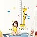 B-Comrade(TM) Giraffe Height Stickers Kids Growth Chart Height Measure Stickers