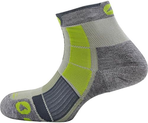 MONNET Mid Trek Hiking Socquette Air, green, 47-48