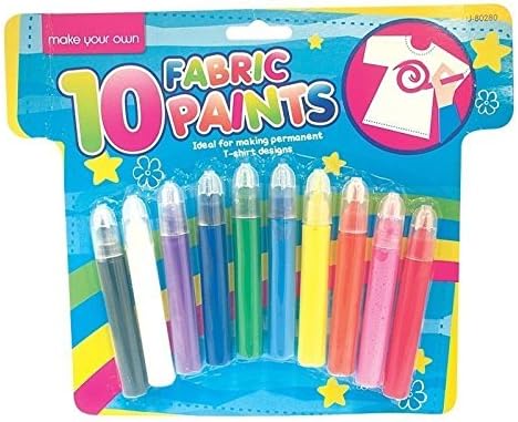 Fabric Paint Graffiti Pens and Markers in Various Colours for Printing Permanent Designs on T-shirts