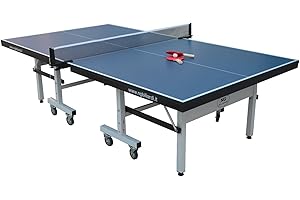 NG Biliardi Tavolo da Ping Pong Smash Interno (Blu) 274x152,5x76 cm