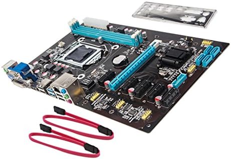 MagiDeal 6 GPU LGA1150 NB85 BTC PCI E 3.0 SATA Mining Motherboard For Bitcoin Miner