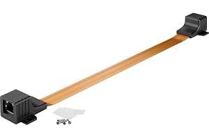 Goobay 71412 RJ45 fönstermatning Ultra-Slim kabel 0,3 m