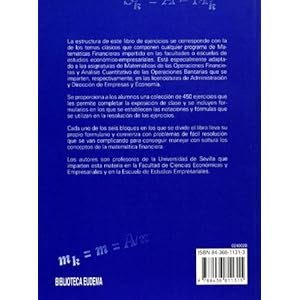 Problemas de matemáticas financieras (Biblioteca Universitaria)