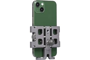 FANAUE CPC-0917DG Handyhalterung mit 17mm Kugelkopf angebrachter Doppelsockelarm, kompatibel mit Garmin GPS Halterungen und Fahrräder Motorrad Telefonhalter, 17mm Kugeladapter für 5,5-7" Smartphone