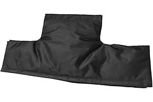 kowaku Couverture de Compteur d'eau isolée, Protection Contre Le Gel, Tissu Oxford Amovible Universel, Anti-Reflux extérieur, Couverture Isolante, Noir