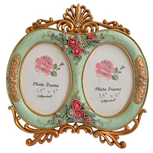 Giftgarden® Multi Photo Frames Classic Oval Frame for Picture 5x3.5inch