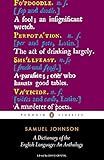 Image de A Dictionary of the English Language: an Anthology: an Anthology (Penguin Classics)