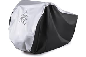 Maveek For 3 Bike Cycle Bicycle Rain Waterproof UV Protection Triple Bikes Cover All Weather Dust Resistant