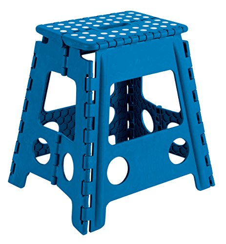 Arregui TB-039-A - Taburete plegable 29x22x39cm azul
