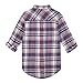 Mantaray Kids Girls' Navy Checked Shirt Age 9