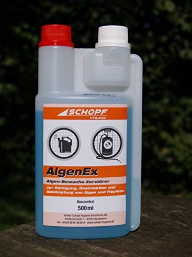 SCHOPF Algen - Ex und Grünbelageentferner, 500 ml, Konzentrat, 1 Stück, 301119