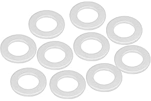 ‎KEENSO Keenso 10 Stücke 14mm Aluminium Ölablaßschraube Dichtungen Ölablaßschraube Washer Dichtungen Kit für 94109-14000