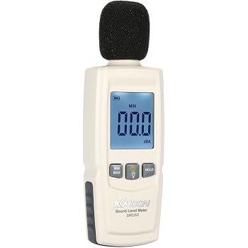 Fonometro Digitale Portatile – Misuratore Di Rumore Con Display LCD Retroilluminato, Intervallo 30-130 DBA, Precisione ±1.5 DB, IP54, Per Ambienti Di Lavoro E Uffici