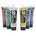 Face & Body Glitter Gel 10ml - Set of 6 tubes - UV Glow Branded Glitter Face Paint - Perfect for festivals and christmas parties