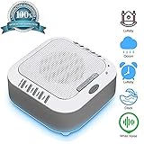 White Noise Machine for Sleeping, Sound Machine with Night Light Portable Natural Sleep Sound Therapy Sound Machine Travel Sleep Auto-Off Timer