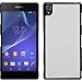 Produktbild PhoneNatic Case für Sony Xperia Z3 Hülle weiß Carbonoptik Hard-case + 2 Schutzfolien