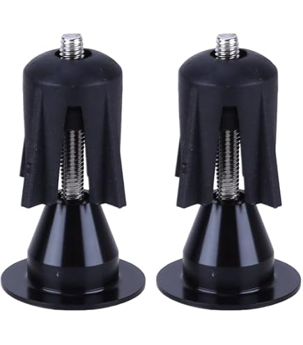 Tappi Terminali Manubrio Fibrax 22mm – Plastica Nera – 1 Paio Made In UK
