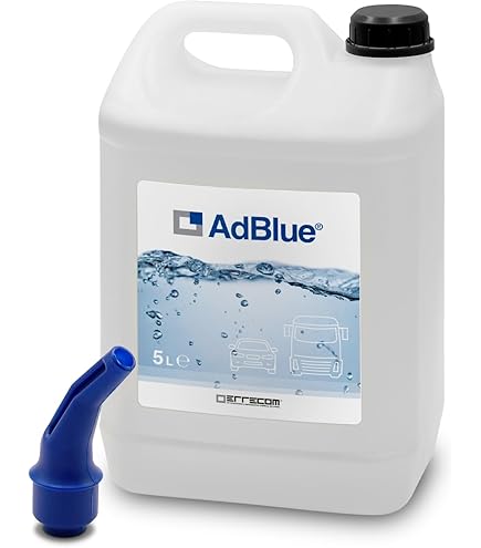 AdBlue BLUE ADDITIV 5 LITER MIT FLEXIBLEM UMFÜLLER EURO6 DIESEL