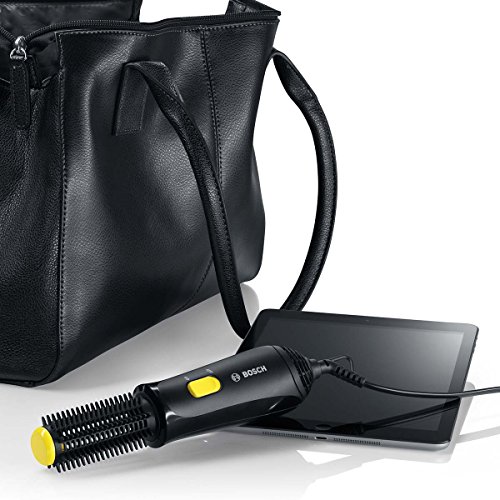 Bosch PHA1151 Warmluftstylingbürste Style to Go, 300 Watt, schwarz/lemon - 5