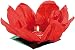 Produktbild Nakamari Schwimmkerze: Schwimmende Wasserlaterne Glücksrose mit Teelicht, 10 Stk. (LED-Teich-Teelichte)