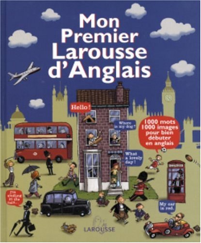 couverture de : Mon premier Larousse d'anglais