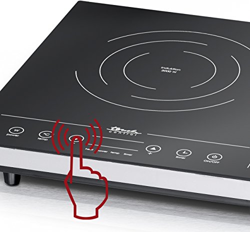 Rommelsbacher CT 3410/IN Induktion Glaskeramik Doppelkochtafel, 3400 W - 5