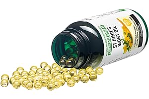 Siberian Green 200 gélules d'huile de millepertuis sauvage récoltée Sibérie Altaï pressée à froid non raffinée