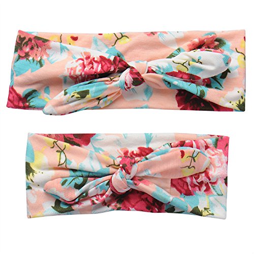 Mom and Baby Matching Headband Print Colourful Knot Infant Headband Baby Girl Headband Hair Hand Photo Prop