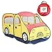 Produktbild TENCMG Cute Car Play House Schlosszelt - Pop Up Kinder-Spielzelt - Keine Notwendigkeit zu installieren/Einfach zu speichern,89x176x92cm/35x70x30in
