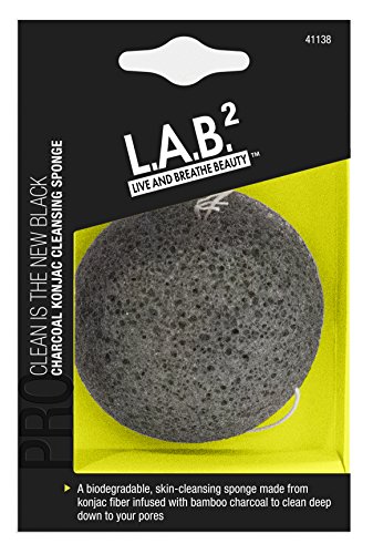 L.A.B.2 Black Tea Konjac Cleansing Sponge