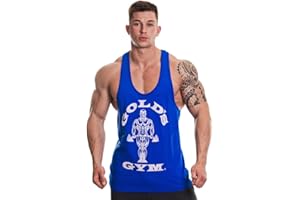 GOLD'S GYM Gold´s Gym Muscle Joe Premium Stringer Chaleco Camiseta musculación, Hombre